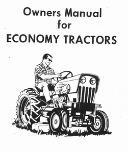 Economy Power King Tractor Operator Owner's Manual 2418 2414 1618 1612  98-7104